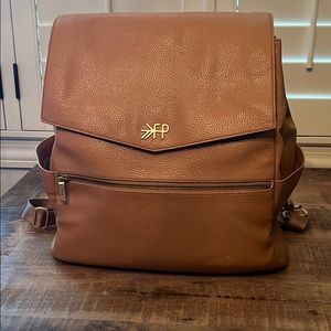 Freshly Picked leather diaper bag